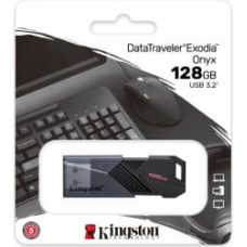 Kingston Zibatmiņa Kingston DataTraveler Exodia Onyx 128GB