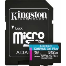 Kingston Canvas Go Plus 512GB MicroSDXC