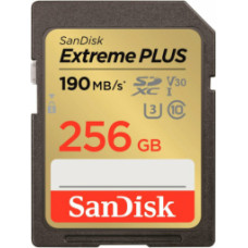 Sandisk Atmiņas karte SanDisk Extreme PLUS 256GB SDXC