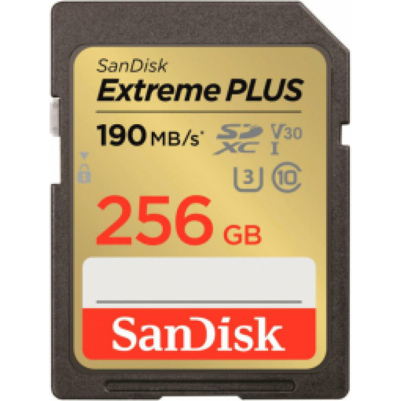 Sandisk Atmiņas karte SanDisk Extreme PLUS 256GB SDXC