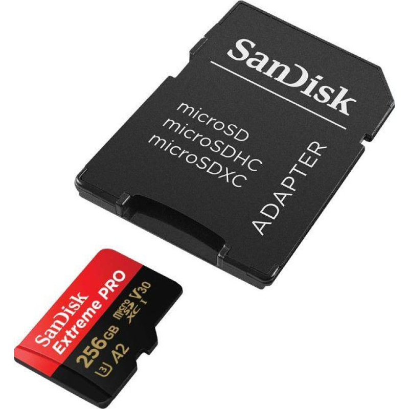 Sandisk By Western Digital MEMORY MICRO SDXC 256GB UHS-I/W/A SDSQXCD-256G-GN6MA SANDISK