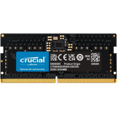 Crucial 8GB DDR5-4800 SODIMM CL40 (16Gbit), EAN: 649528906519