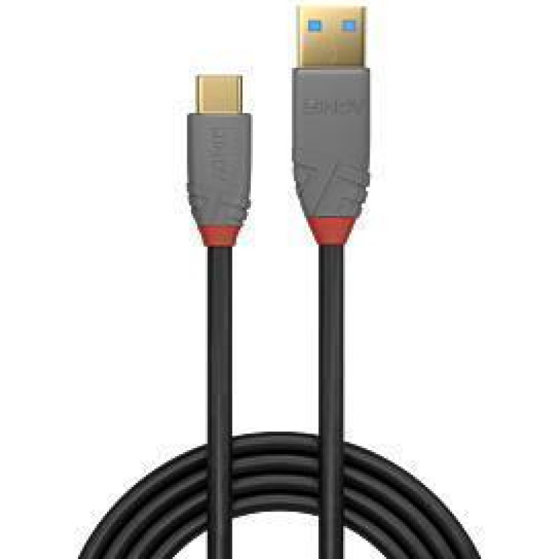 Lindy CABLE USB2 C-A 2M/ANTHRA 36887 LINDY