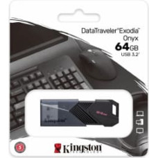 Kingston Zibatmiņa Kingston DataTraveler Exodia Onyx 64GB