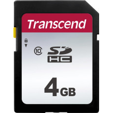 Transcend MEMORY SDHC 4GB C10/TS4GSDC300S TRANSCEND