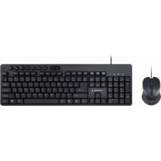 Gembird Keyboard and mouse set black