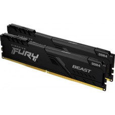 Kingston DRAM 32GB 3200MT/s DDR4 CL16 DIMM (Kit of 2) 1Gx8 FURY Beast Black EAN: 740617319873