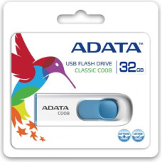 Adata MEMORY DRIVE FLASH USB2 32GB/WH/BLUE AC008-32G-RWE A-DATA