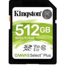 Kingston MEMORY SDXC 512GB C10/SDS2/512GB KINGSTON