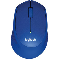 Logitech M330 Wireless Mouse - SILENT PLUS - BLUE