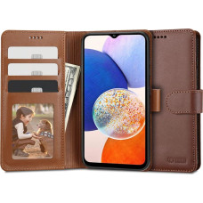 Tech-Protect Wallet case for Samsung Galaxy A14 4G / 5G - brown