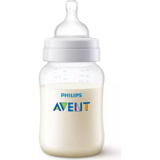 Philips Avent Pretkoliku barošanas pudelīte 260 ml, lēnas plūsmas knupītis, 1m+ - SCY103/01