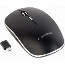 Gembird Wireless optical mouse with receiver USB-C