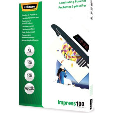 Fellowes LAMINATOR POUCH GLOSSY/A3 100 100PCS 5351205 FELLOWES