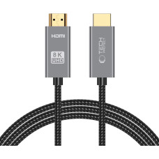 Tech-Protect UltraBoost HDMI 2.1 / HDMI 2.1 4K 120Hz / 8K 60HZ Cable 2m - Black