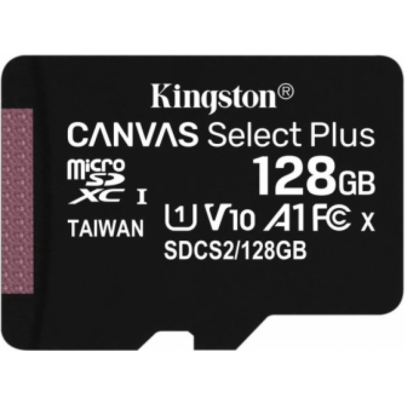 Kingston MicroSDXC 128GB Canvas Select Plus