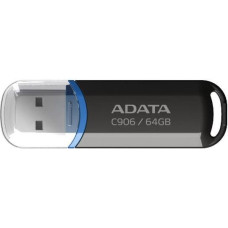 Adata MEMORY DRIVE FLASH USB2 64GB/BLACK AC906-64G-RBK A-DATA