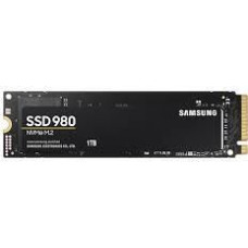 Samsung SSD||980|1TB|M.2|PCIE|NVMe|MLC|Write speed 3000 MBytes/sec|Read speed 3500 MBytes/sec|2.38mm|TBW 600 TB|MTBF 1500000 hours|MZ-V8V1T0BW