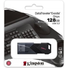 Kingston 128GB Portable USB 3.2 Gen 1 DataTraveler Exodia Onyx, EAN: 740617332742