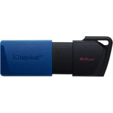 Kingston 64GB USB3.2 Gen 1 DataTraveler Exodia M (Black + Blue), EAN: 740617326260