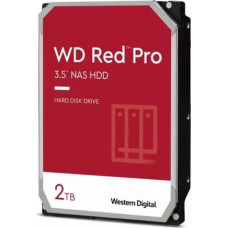 Western Digital HDD|WESTERN DIGITAL|Red Pro|2TB|SATA 3.0|64 MB|7200 rpm|3,5