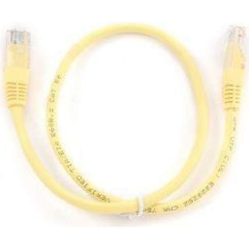 Gembird PATCH CABLE CAT5E UTP 0.5M/PP12-0.5M/Y GEMBIRD