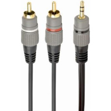 Gembird CABLE AUDIO 3.5MM TO 2RCA 5M/GOLD CCA-352-5M GEMBIRD