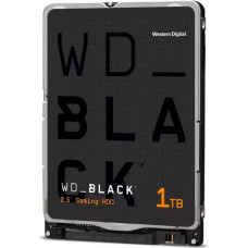 Western Digital HDD|WESTERN DIGITAL|Black|1TB|SATA|SATA 3.0|64 MB|7200 rpm|2,5