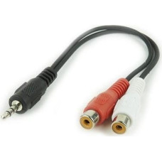 Gembird CABLE AUDIO 3.5MM TO 2RCA/SOCKET CCA-406 GEMBIRD