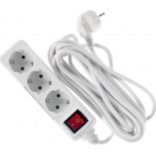 Bellight Extension cord with 3 sockets 5m