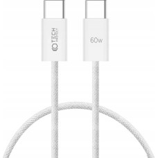 Tech-Protect UltraBoost Classic USB-C / USB-C PD cable 60W 3A 0.25m - white