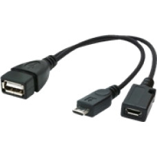 Gembird CABLE USB OTG AF +MICRO BF TO/MICRO BM A-OTG-AFBM-04 GEMBIRD