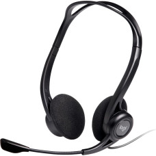 Logitech PC960 Corded Stereo Headset BLACK - USB