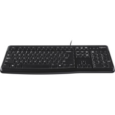 Logitech K120 Corded Keyboard - BLACK - USB - US INT'L - B2B