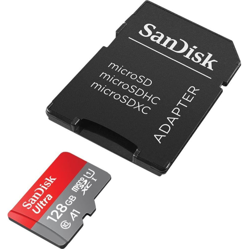 Sandisk By Western Digital MEMORY MICRO SDXC 128GB UHS-I/W/A SDSQUAB-128G-GN6MA SANDISK