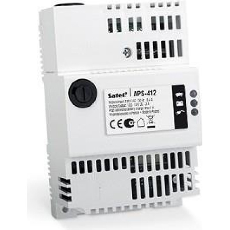 Satel POWER SUPPLY 12VDC 4A DIN/APS-412 SATEL