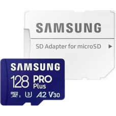 Samsung Memory card microSD MB-MD128SA/EU 128GB PRO Plus + Adapter