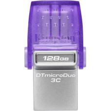 Kingston 128GB DataTraveler microDuo 3C 200MB/s dual USB-A + USB-C, EAN: 740617328165