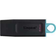 Kingston 64GB USB3.2 Gen 1 DataTraveler Exodia (Black + Teal), EAN: 740617309829