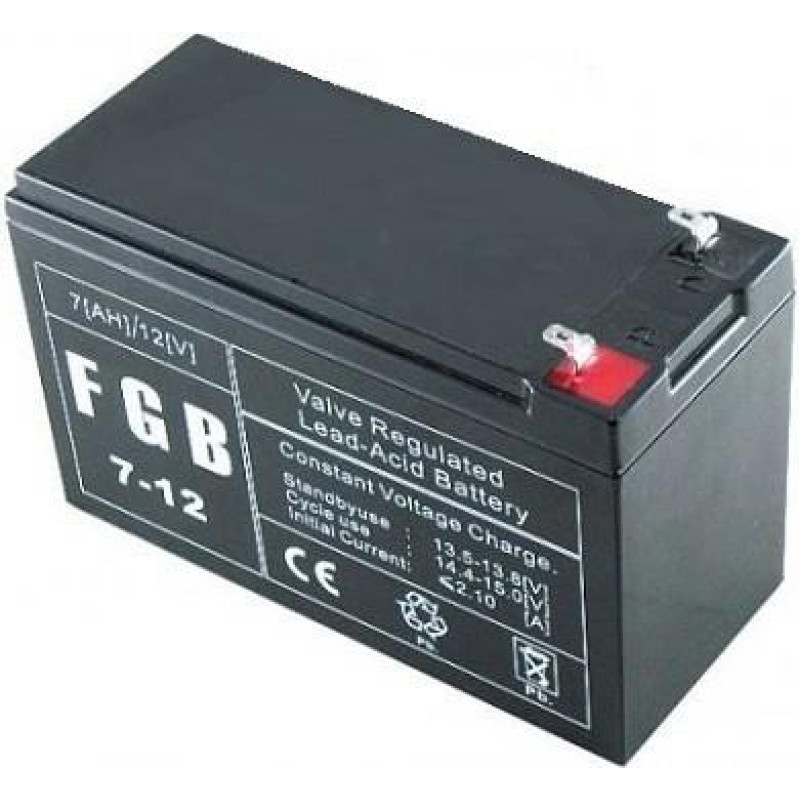 EMU BATTERY 12V 7AH VRLA/FGB7-12 EMU