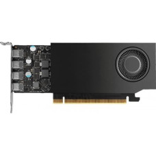 PNY NVIDIA A1000 8GB LowProfile PCI-Express 4.0 x16, LP8 GB GDDR6 128-bit 4x Mini DP 1.4 Installguide, Supportguide 4x mDP to DP adapter, 1x LP bracket