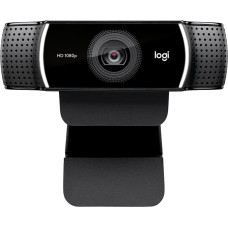 Logitech C922 Pro Stream Webcam - Tripod - BLACK - USB