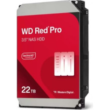 Western Digital HDD|WESTERN DIGITAL|Red Pro|22TB|SATA|512 MB|7200 rpm|3,5