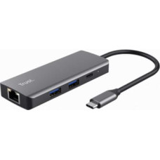 Trust Dokstacija Trust Dalyx 6-in-1 USB-C Multi-Port