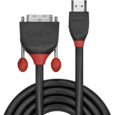 Lindy CABLE HDMI-DVI 1M/BLACK 36271 LINDY