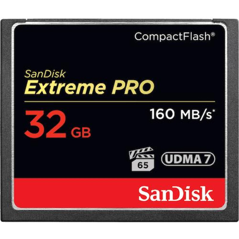 Sandisk By Western Digital MEMORY COMPACT FLASH 32GB/SDCFXPS-032G-X46 SANDISK