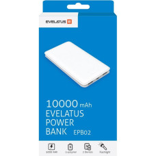 Evelatus Universal  Power Bank EPB02 10000mAh White