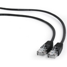 Gembird PATCH CABLE CAT5E UTP 3M/BLACK PP12-3M/BK GEMBIRD