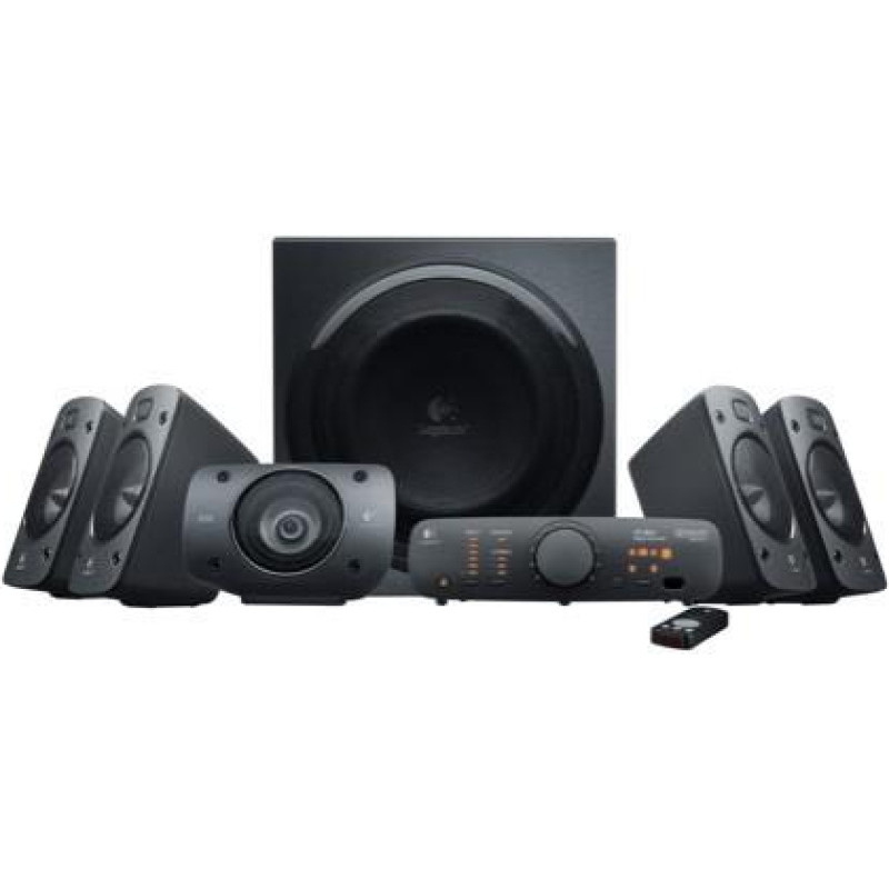 Logitech Z906 THX Surround Sound 5.1 Speakers - BLACK - 3.5 MM