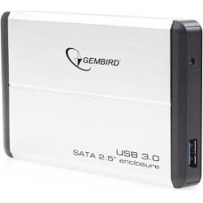 Gembird External HDD Enclosure 2.5'' USB 3.0 Silver